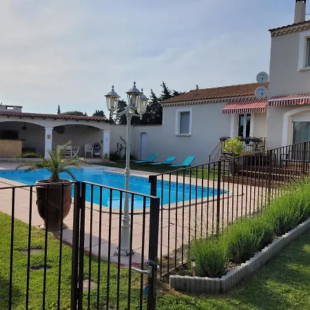 Les D'hotes D'eloise, Piscine Privee Aramon